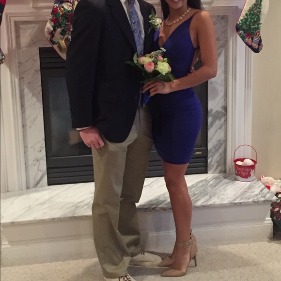 Blue mini dress - Picture 2 of 3